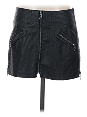 METROPARK Faux Leather Skirt (view 1)