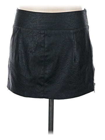 METROPARK Faux Leather Skirt (view 2)