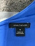 Ann Taylor Solid Blue Cocktail Dress Size 10 - photo 7