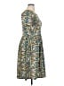 Lularoe Print Teal Casual Dress Size XL - photo 4
