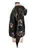 Thread & Supply 100% Polyester Floral Black Windbreaker Size L - photo 5