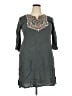 MAX 100% Viscose Gray 3/4 Sleeve Blouse Size XXL - photo 1