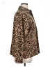 Sag Harbor Animal Print Brown Long Sleeve Blouse Size 16W - photo 4