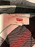 Levi's 100% Cotton Checkered-gingham Black Long Sleeve Button-Down Shirt Size M - photo 7
