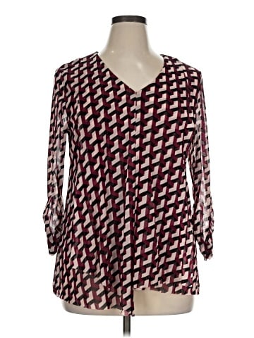Alfani 3/4 Sleeve Blouse (view 1)