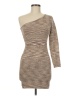 Bebe Brown Casual Dress Size M - photo 1