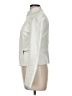 Cache 100% Leather Solid Ivory Leather Jacket Size 8 - photo 5