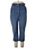 Bill Blass 100% Cotton Blue Jeans Size 14 - photo 1
