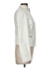 Cache 100% Leather Solid Ivory Leather Jacket Size 8 - photo 4