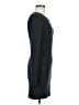 TNA Solid Gray Casual Dress Size M - photo 4