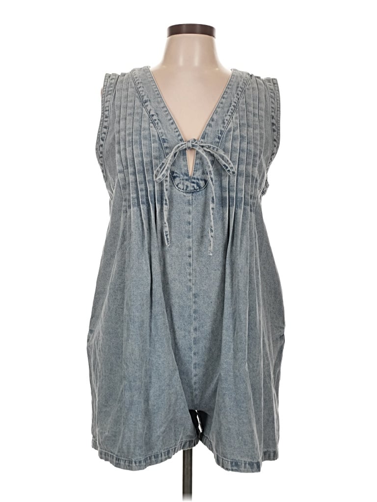 Pre-owned Unbranded Romper In Gray