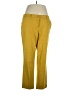 Dalia Collection Yellow Casual Pants Size 14 - photo 1