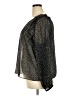 CAbi 100% Polyester Black Long Sleeve Blouse Size XXL - photo 5