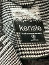 Kensie Houndstooth Gray Coat Size S - photo 6
