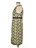 Worth 100% Silk Print Yellow Casual Dress Size 8 - photo 5