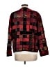 Chico's Design Plaid Red Jacket Size Lg (2) - photo 2