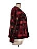 Chico's Design Plaid Red Jacket Size Lg (2) - photo 4