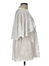 Suzanne Betro White Short Sleeve Blouse Size L - photo 4