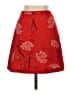 Wilfred Print Red Formal Skirt Size 4 - photo 1