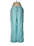 JM Collection Teal Linen Pants Size M - photo 1