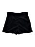 Aqua 100% Polyester Solid Black Shorts Size M - photo 2