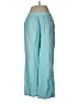 JM Collection Teal Linen Pants Size M - photo 2