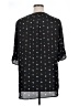 Pleione 100% Polyester Black 3/4 Sleeve Blouse Size XL - photo 2