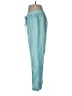 JM Collection Teal Linen Pants Size M - photo 5