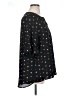 Pleione 100% Polyester Black 3/4 Sleeve Blouse Size XL - photo 4
