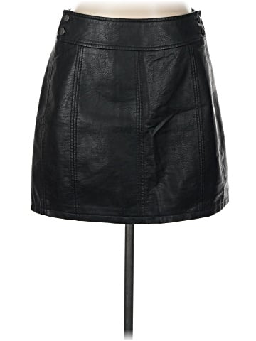 Free People Faux Leather Skirt (view 1)