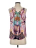 Rose + Olive Purple Sleeveless Blouse Size S - photo 1