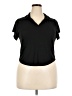 Active by Old Navy Black Short Sleeve Polo Size 2X - photo 1