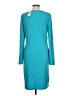 MICHAEL Michael Kors Teal Casual Dress Size L - photo 2