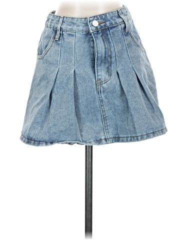 Charlotte Russe Denim Skirt (view 1)