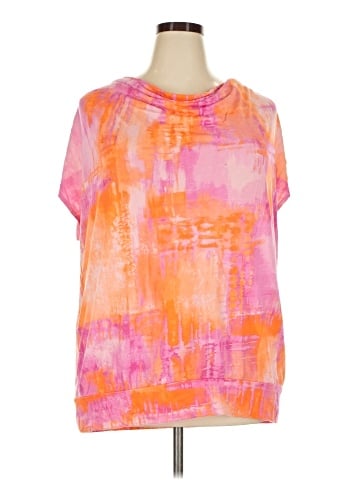 Jones New York Short Sleeve Blouse (view 1)
