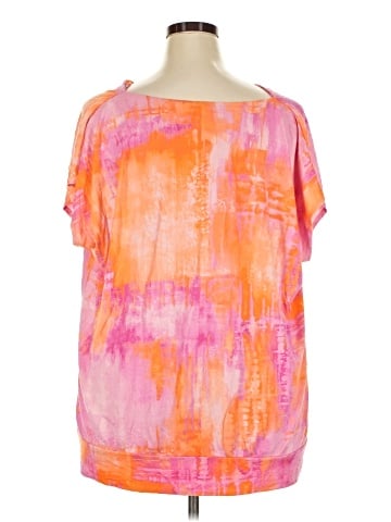 Jones New York Short Sleeve Blouse (view 2)