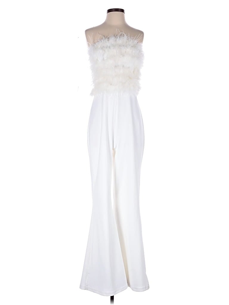 Pre-owned Lulus Jumpsuit In White