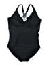 PrAna Solid Black One Piece Swimsuit Size XL - photo 1