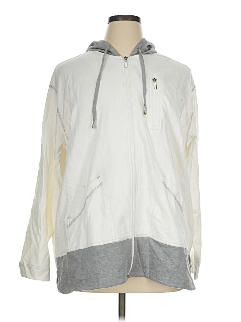Pre-owned Catalina Windbreaker Jacket In White