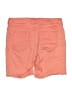 Gloria Vanderbilt Solid Orange Denim Shorts Size 8 - photo 2