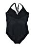 PrAna Solid Black One Piece Swimsuit Size XL - photo 2