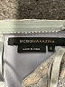 BCBGMAXAZRIA Metallic Silver Cocktail Dress Size 2 - photo 7