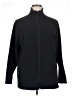 Lands' End 100% Polyester Solid Black Track Jacket Size 1X - photo 1