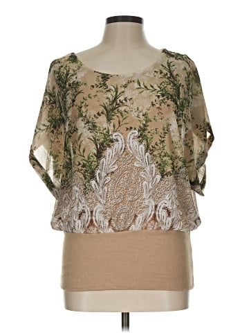 Joseph A. 3/4 Sleeve Blouse (view 1)