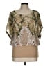Joseph A. Tan 3/4 Sleeve Blouse Size L - photo 1