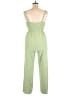Charlotte Russe Solid Green Jumpsuit Size L - photo 2