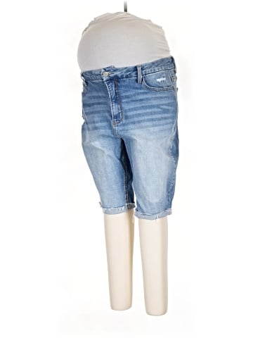 Terra & Sky Denim Shorts (view 1)