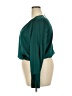 Ann Taylor 100% Polyester Green 3/4 Sleeve Blouse Size XXL - photo 5