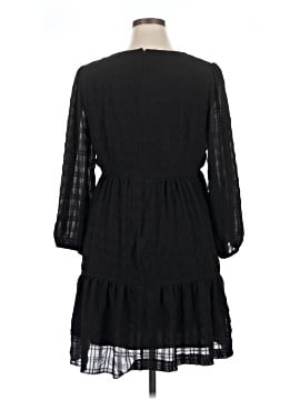 Madewell Puff-Sleeve Ruffle-Hem Mini Dress (view 2)