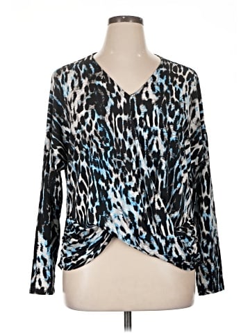 White Birch Long Sleeve Blouse (view 1)
